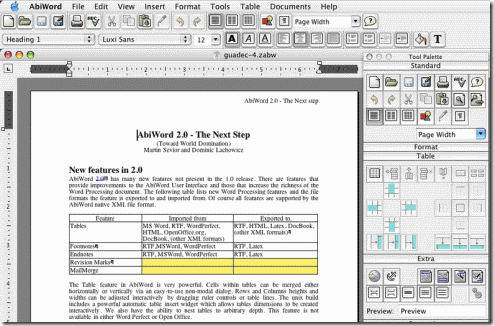 small footprint low resource word processors for mac